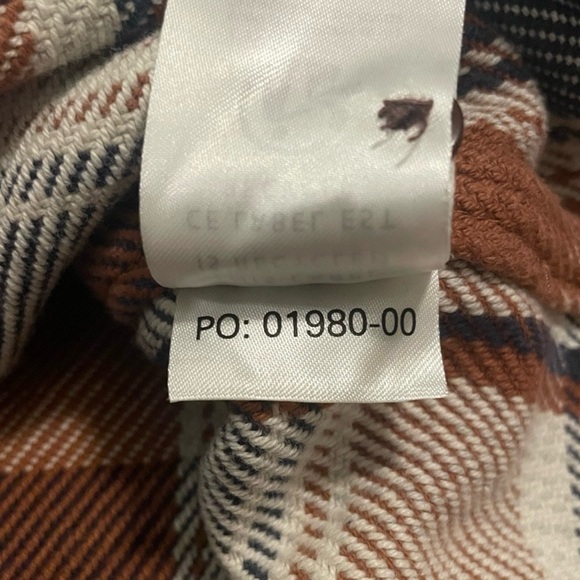 Outerknown Blanket Flannel Button Up Shirt - Picture 6 of 6